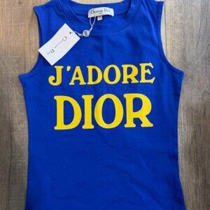NEW Christian Dior Tank Top Kids Small